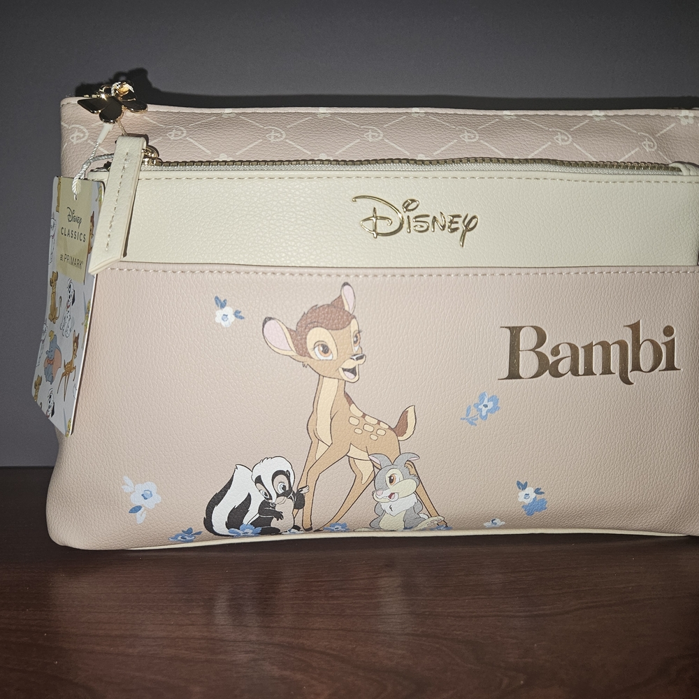 Disney Bambi Cream and Tan Women's Bag